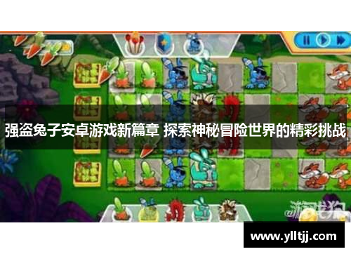 强盗兔子安卓游戏新篇章 探索神秘冒险世界的精彩挑战